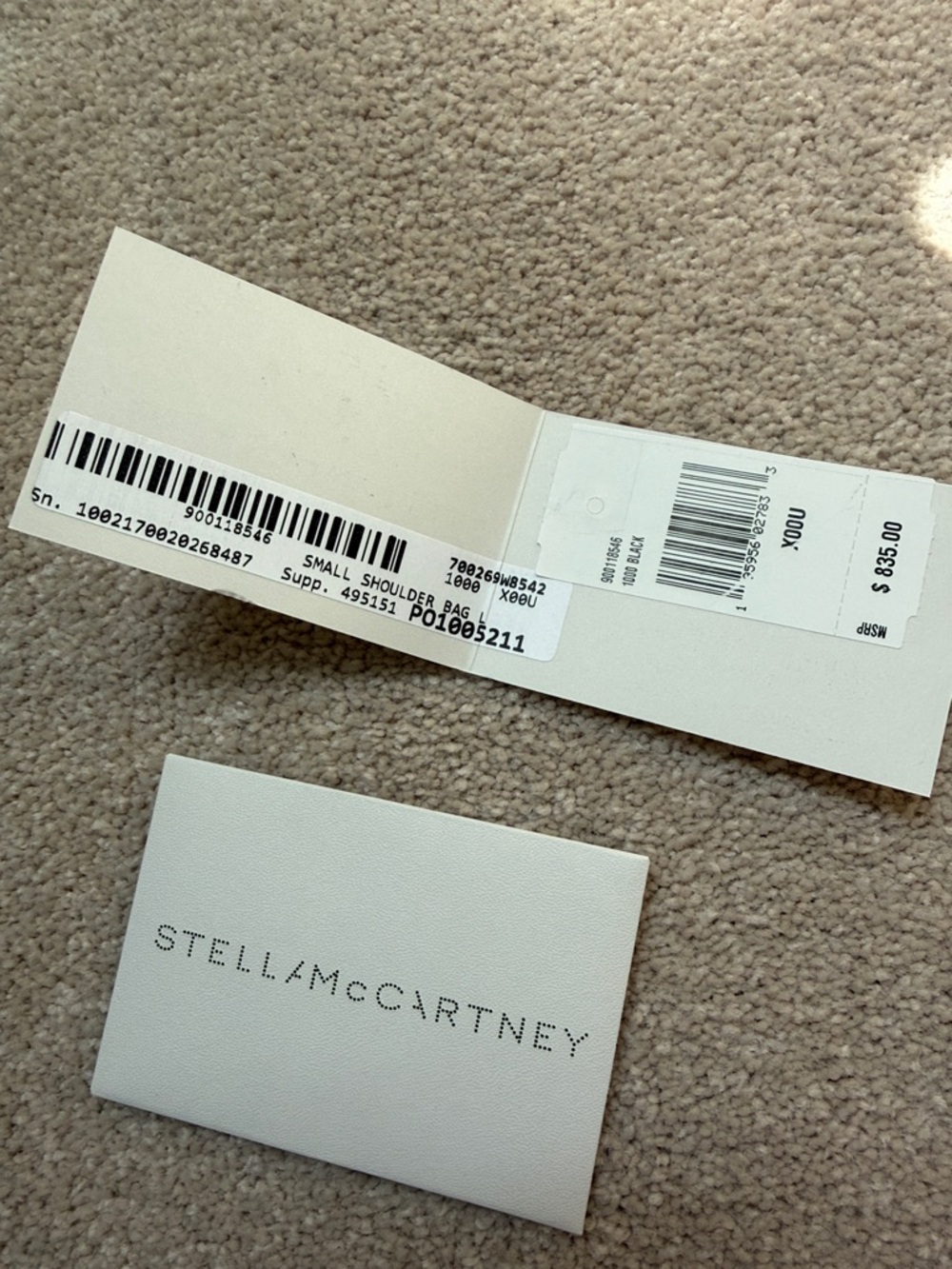 Stella McCartney Small Perforated Logo Hobo Bag - Picture 7 of 8